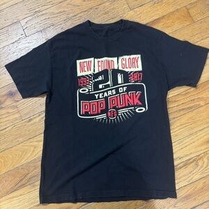 New Found Glort 20 years of pop punk shirt